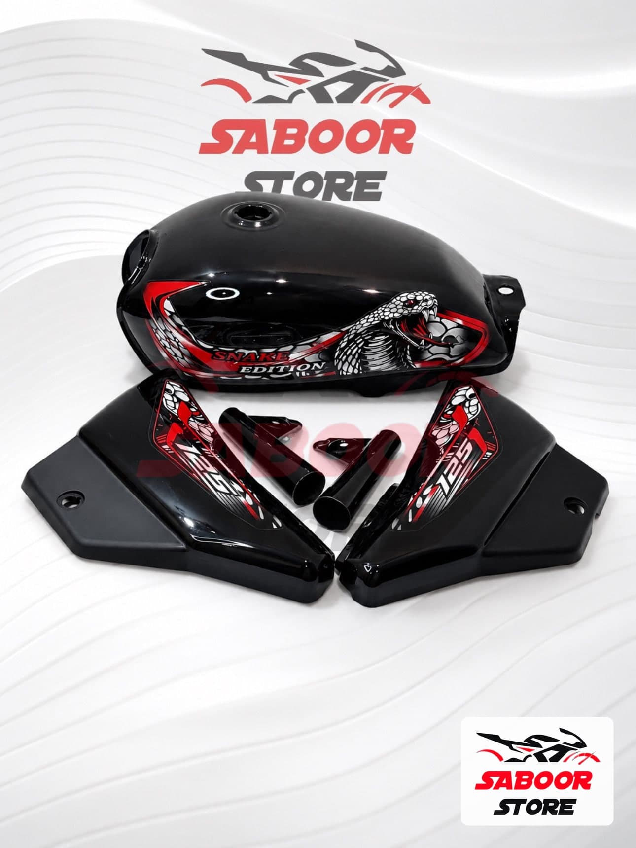 Honda 70 Snake Edition Custom Outfit