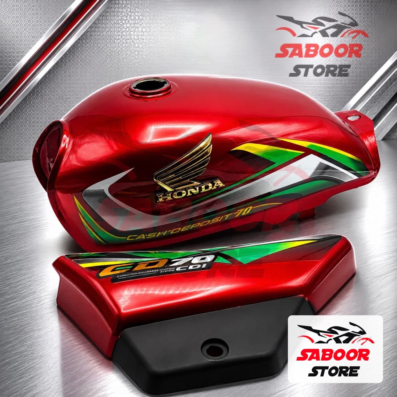 Honda 70 2022 Model Red Outfit