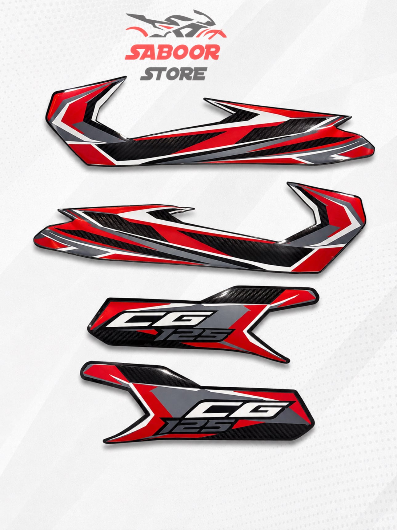 Honda 125 Custom Stickers