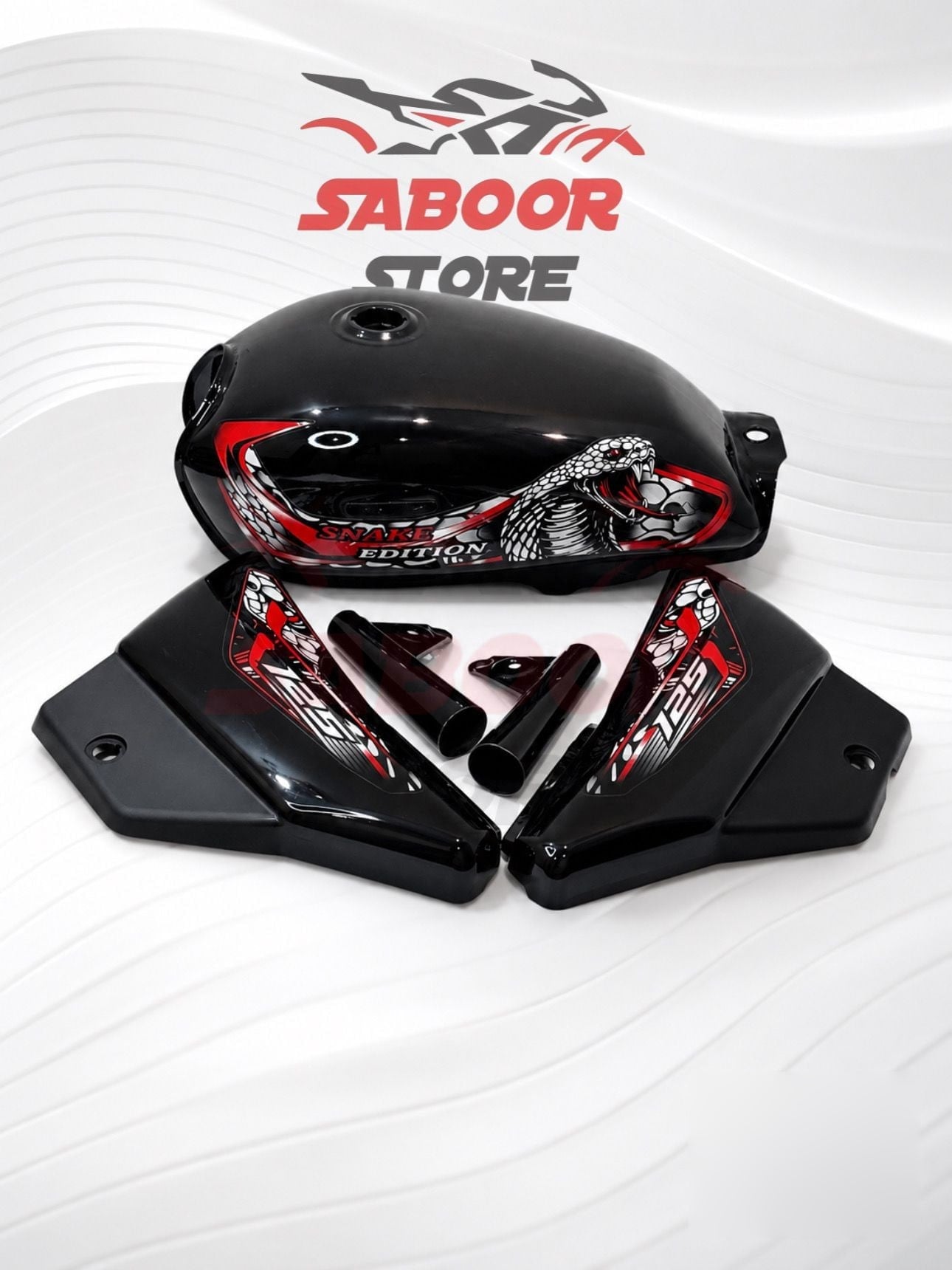 Honda 70 Snake Edition Custom Outfit