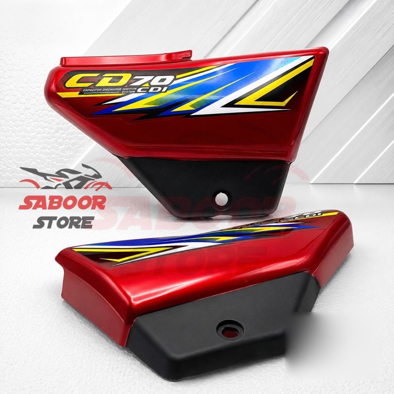 Honda 70 2021 Model Red Outfit — view 3