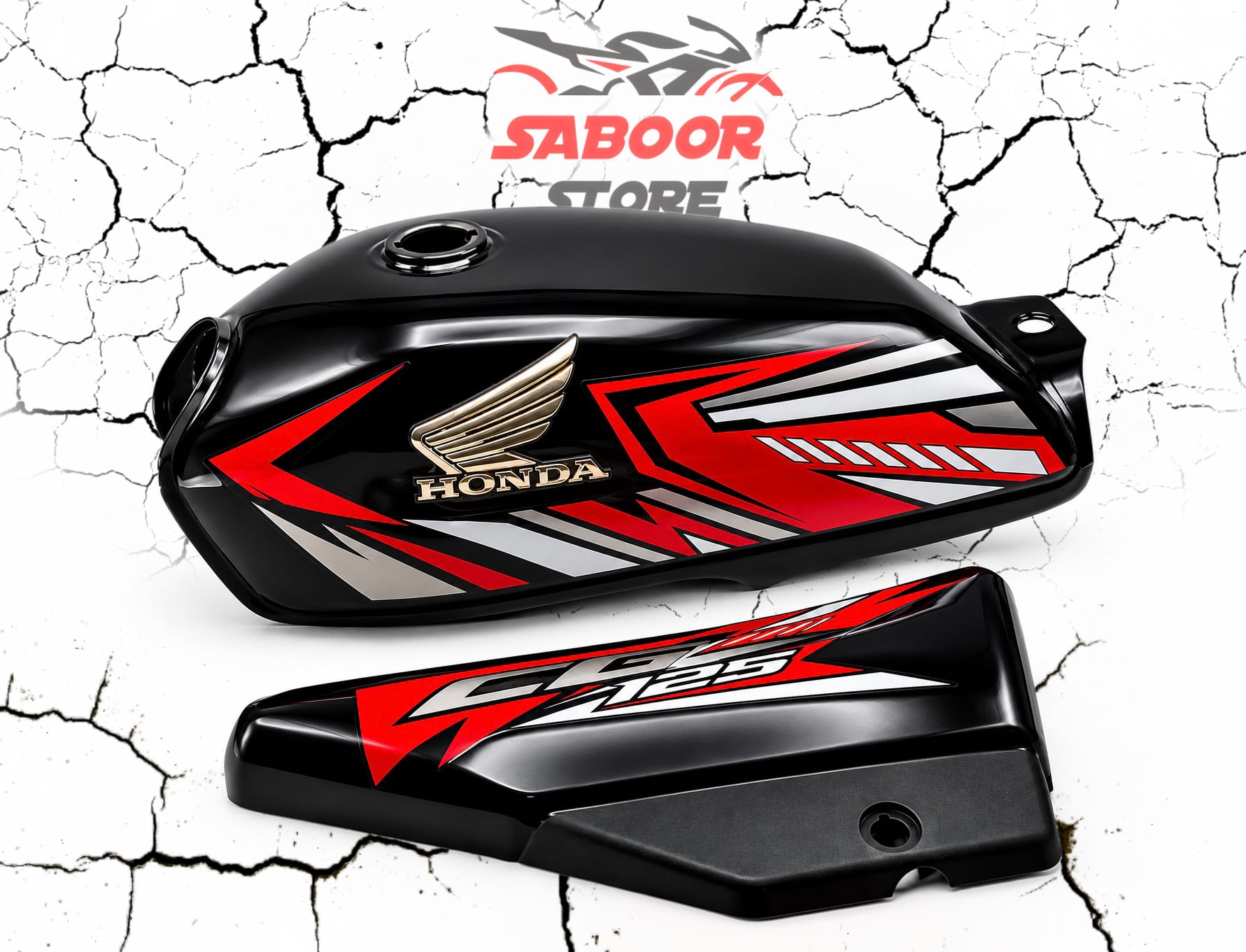 Honda 70 Black Custom Outfit