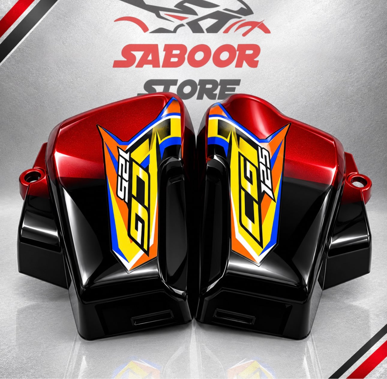 Honda 125 2027 Model Fade Custom Outfit — view 3