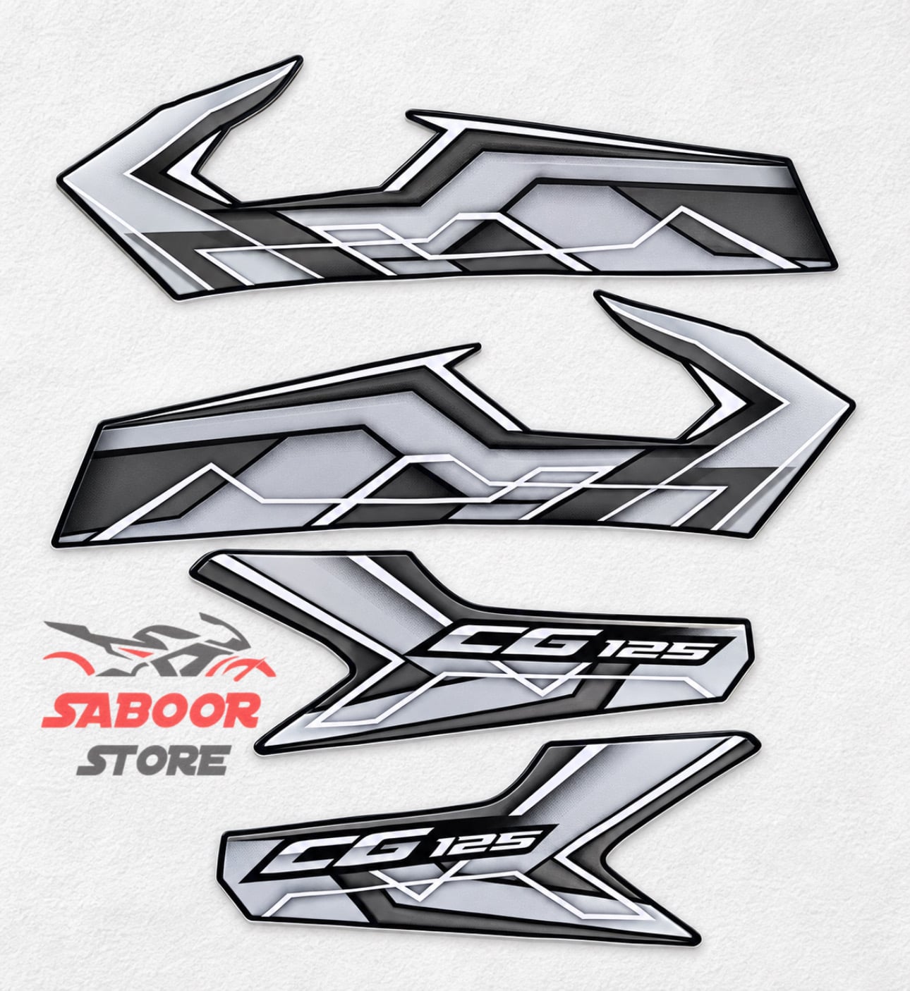 Honda 125 27 Model Custom Stickers