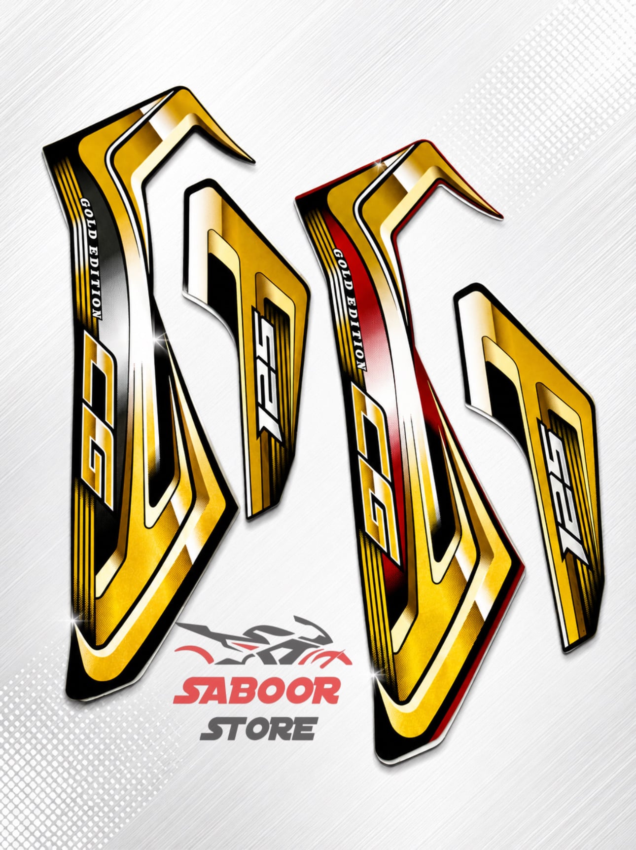Honda 125 2026 Model Gold Edition Stickers — view 2