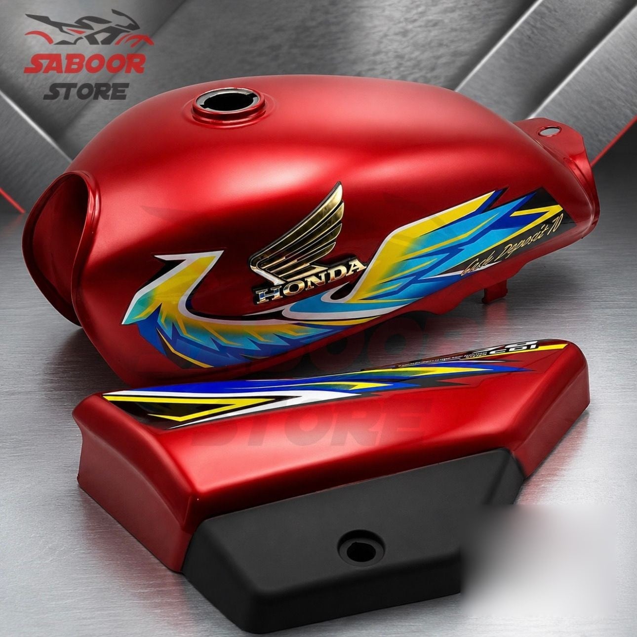 Honda 70 2021 Model Red Outfit