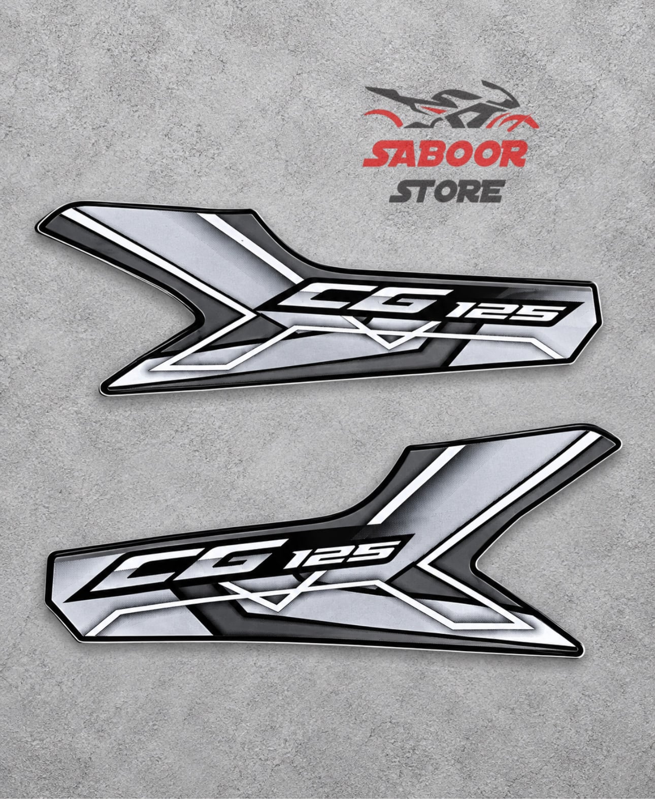 Honda 125 27 Model Custom Stickers — view 3