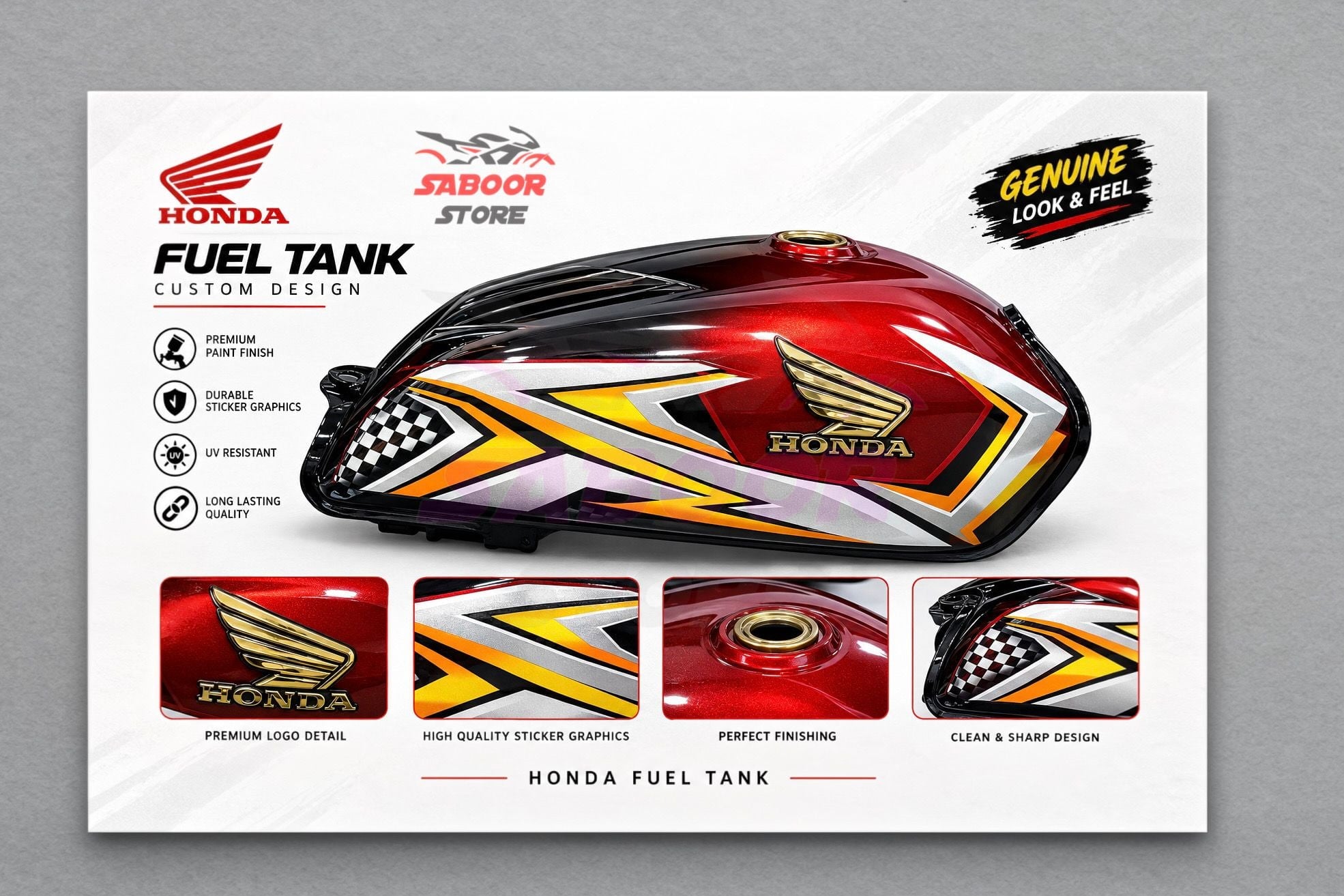 Honda 70 Custom Fade Outfit